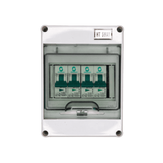 120VAC Camper Breaker Box - 3 Circuit