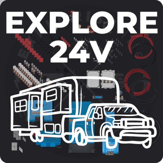 EXPLORE 50A TOW BEHIND CAMPER 24V WIRING KIT