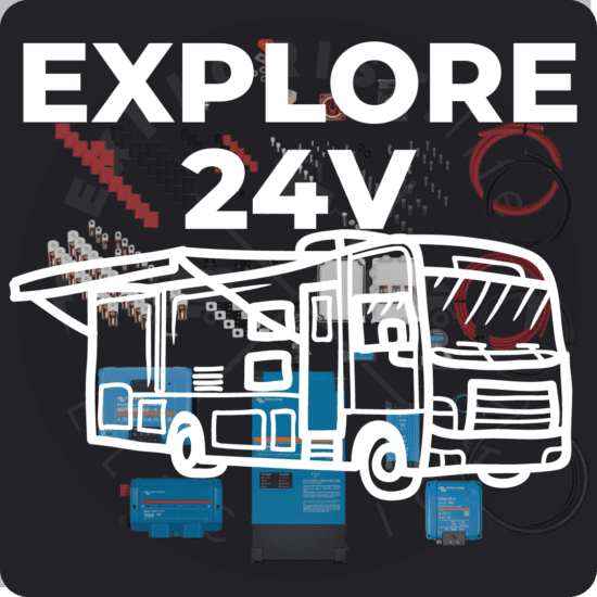 EXPLORE 50A MOTORHOME 24V WIRING KIT
