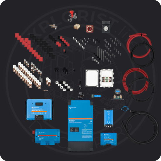 50A Motorhome Electrical System Wiring Kit - 24V 3k Inverter