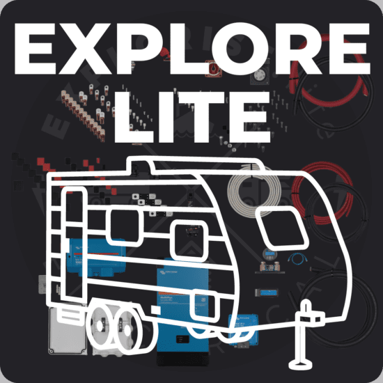 EXPLORE LITE 30A TOW BEHIND CAMPER WIRING KIT