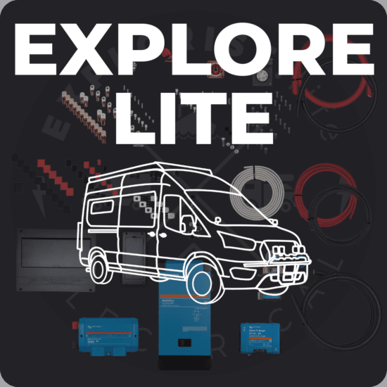 Camper Van Electrical System Wiring Kit - 2k Inverter