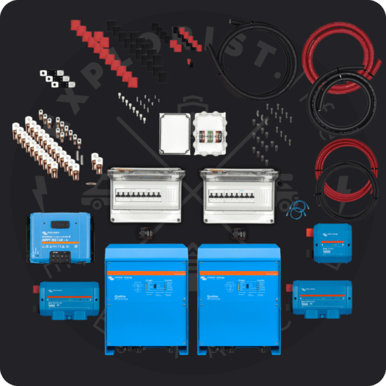 EXPLORE XX 50A DUAL 5KVA QUATTRO MOTORHOME 48V WIRING KIT