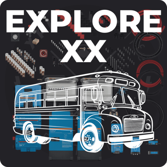 EXPLORE XX SKOOLIE DUAL INVERTER WIRING KIT