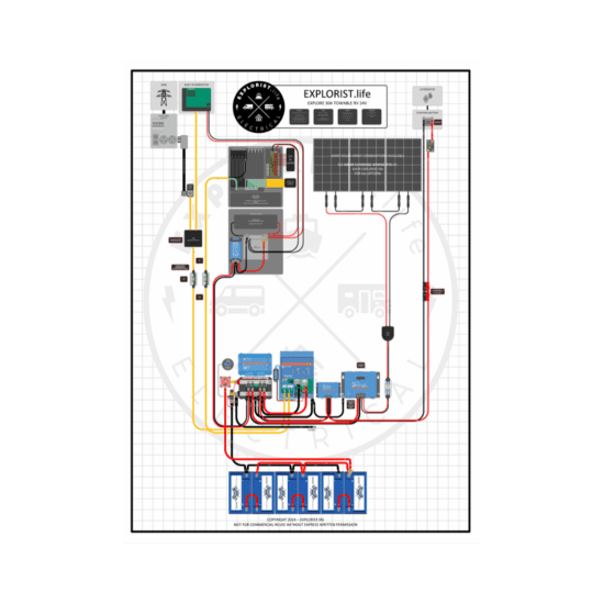 EXPLORE 24V 30A TOW BEHIND CAMPER WIRING DIAGRAM