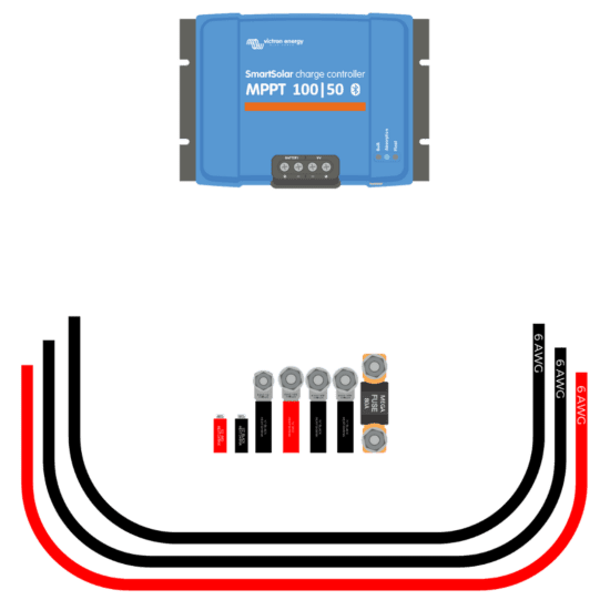 Victron SmartSolar MPPT 100|50 Wiring Kit