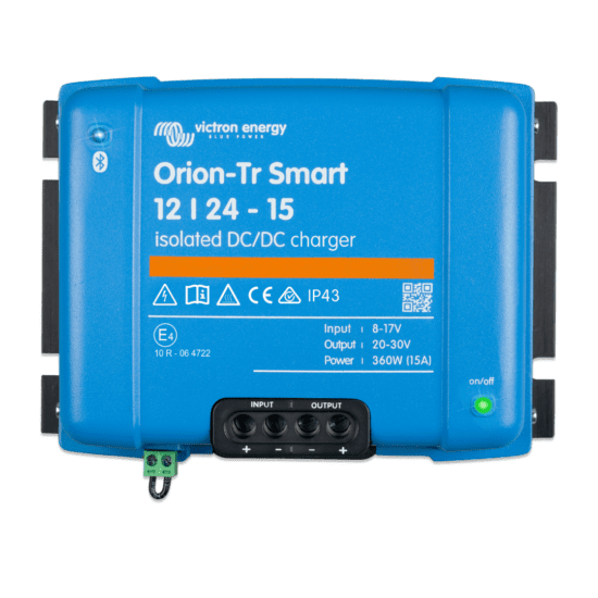 Victron Orion Tr-Smart 12V-24V | 15A Isolated DC-DC Charger